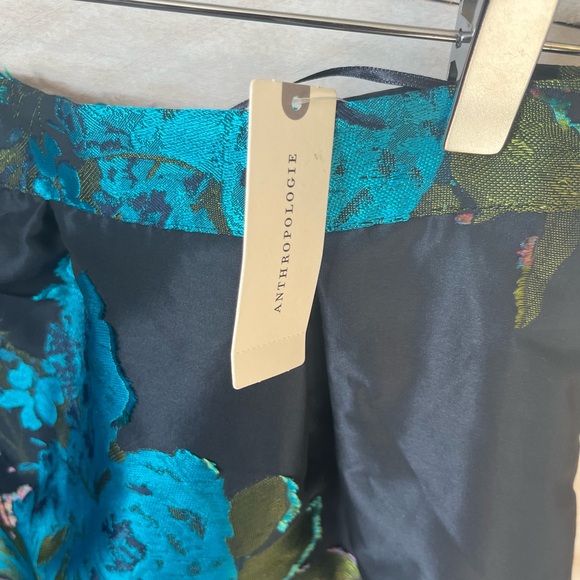 NWT Anthropologie Ronette Jacquard midi skirt size 4 - Picture 5 of 10